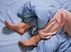 Беспокойные ноги могут стать причиной плохого ночного отдыха   